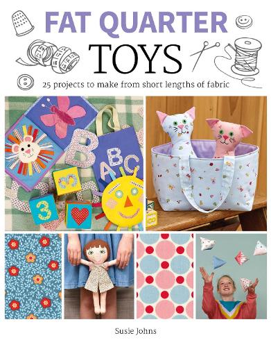 Паперова книга «Fat Quarter: Toys», автор С. Джонс - фото №1
