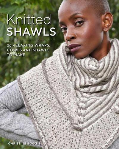 Паперова книга «Knitted Shawls: 26 Relaxing Wraps, Cowls and Shawls», автор Крістін Боггіс - фото №1