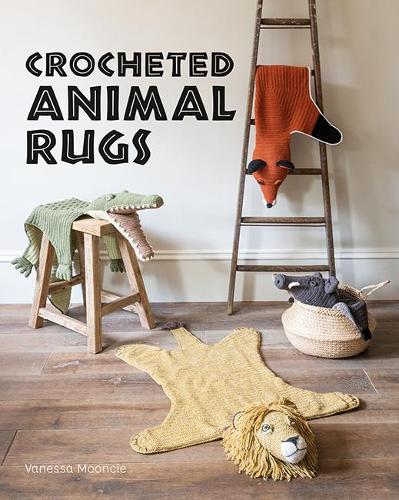 Бумажная книга «Crocheted Animal Rugs», автор Ванесса Мунси - фото №1