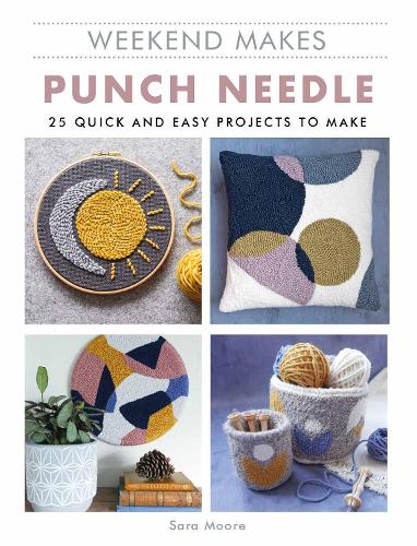 Паперова книга «Weekend Makes: Punch Needle», автор Сара Мур - фото №1