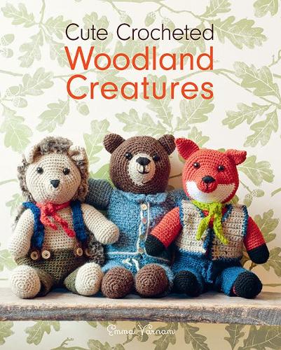 Бумажная книга «Cute Crocheted Woodland Creatures», автор Э. Варнам - фото №1