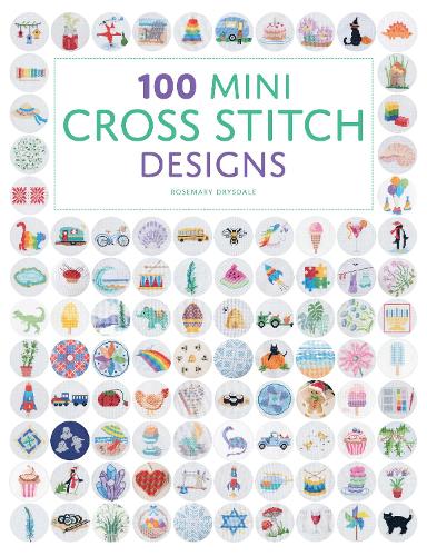 Бумажная книга «100 Mini Cross Stitch Designs», автор Розмари Дрисдейл - фото №1
