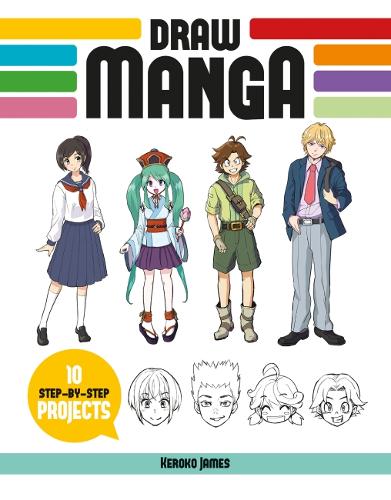 Паперова книга «Draw Manga: 10 Step-by-Step Projects» - фото №1