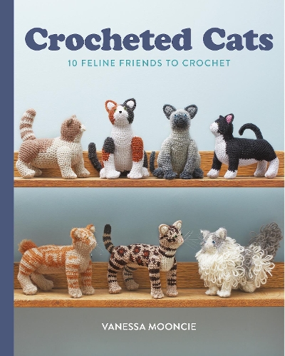 Бумажная книга «Crocheted Cats: 10 Feline Friends to Crochet», автор Ванесса Мунси - фото №1