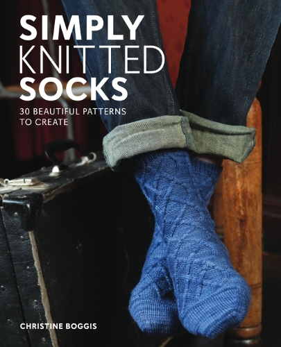 Паперова книга «Simply Knitted Socks: 30 Beautiful Patterns to Create», автор Крістін Боггіс - фото №1