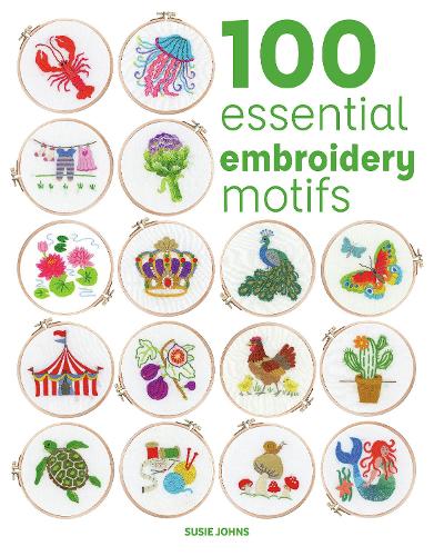 Бумажная книга «100 Essential Embroidery Motifs», автор Сьюзи Джонс - фото №1