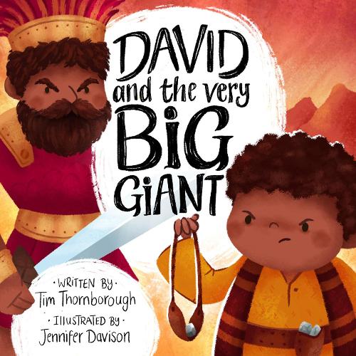 Бумажная книга «David and the Very Big Giant», автор Тим Торнборо - фото №1