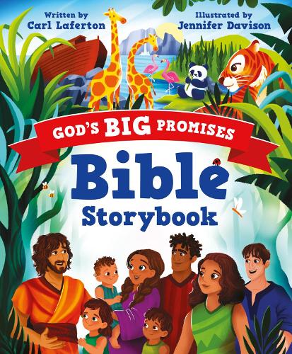 Бумажная книга «God’s Big Promises Bible Storybook», автор Карл Лафертон - фото №1