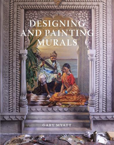 Бумажная книга «Designing and Painting Murals», автор Гэри Миатт - фото №1