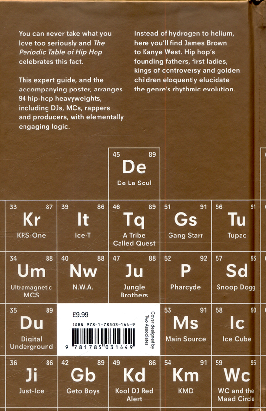Паперова книга «The Periodic Table of HIP HOP», автор Ніл Кулкарні - фото №1