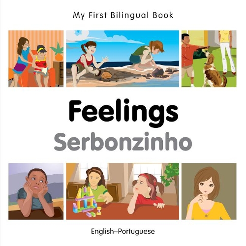 Паперова книга «My First Bilingual Book -  Feelings (English-Portuguese)», автор Milet Publishing - фото №1