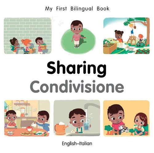 Паперова книга «My First Bilingual Book–Sharing (English–Italian)», автор Патрісія Біллінгс - фото №1