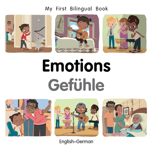 Бумажная книга «My First Bilingual Book–Emotions (English–German)», автор Патрисия Биллингс - фото №1
