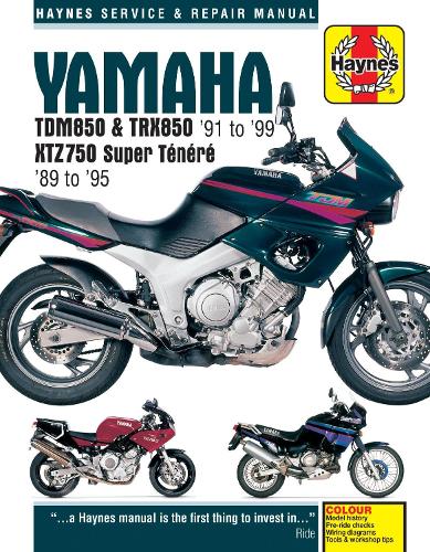 Бумажная книга «Yamaha TDM850, TRX850 & XTZ750 (89 - 99) Haynes Repair Manual: 89-99», автор Haynes Publishing - фото №1