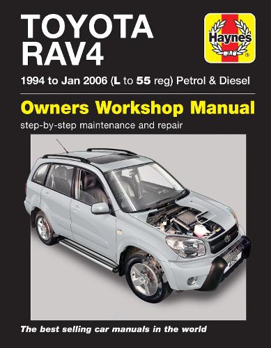 Бумажная книга «Toyota RAV4 Petrol & Diesel (94 - Jan 06) L to 55: 94-06», автор Haynes Publishing - фото №1