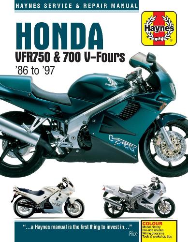 Бумажная книга «Honda VFR750 & 700 V-Fours (86 - 97) Haynes Repair Manual: 86-97», автор Haynes Publishing - фото №1