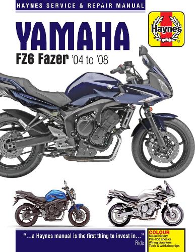 Бумажная книга «Yamaha FZ6 Fazer(04-08): 45142», автор Haynes Publishing - фото №1