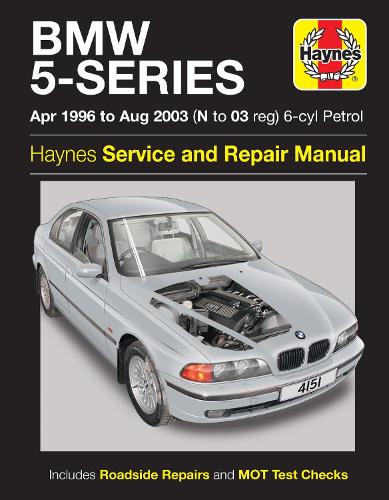 Бумажная книга «BMW 5-Series 6-cyl Petrol (April 96 - Aug 03) Haynes Repair Manual: 96-03», автор Haynes Publishing - фото №1