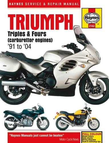 Паперова книга «Triumph Triples & Fours (91-04): 91-04», автор Haynes Publishing - фото №1