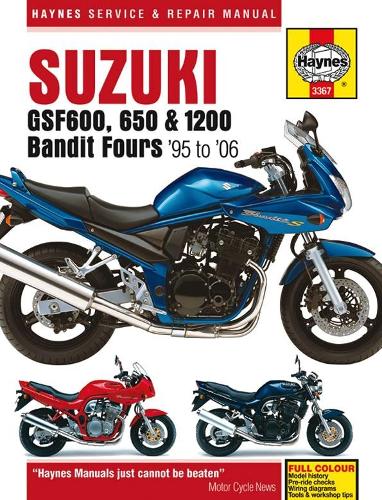 Бумажная книга «Suzuki GSF600, 650 & 1200 Bandit Fours (95 - 06) Haynes Repair Manual: 95-06», автор Haynes Publishing - фото №1