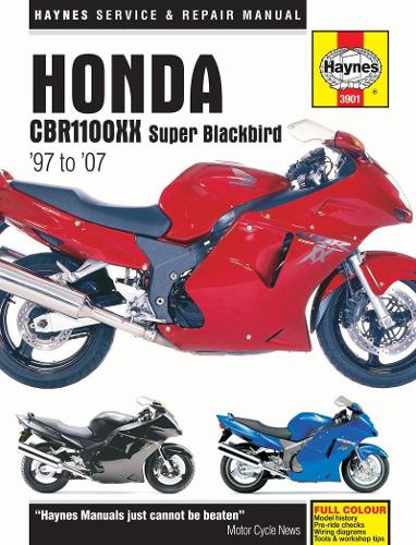 Паперова книга «Honda CBR1100XX Super Blackbird (97-07): 97-07», автор Haynes Publishing - фото №1