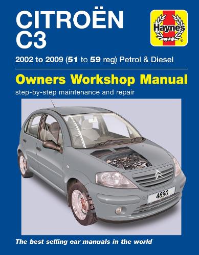 Паперова книга «Citroen C3 Petrol & Diesel (02 - 09) Haynes Repair Manual», автор Haynes Publishing - фото №1