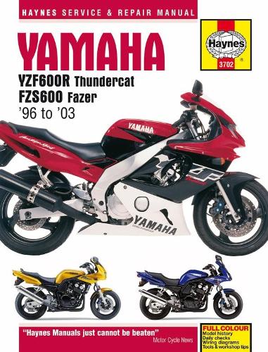 Бумажная книга «Yamaha YZF600R Thundercat & FZS600 Fazer (96 - 03) Haynes Repair Manual», автор Haynes Publishing - фото №1