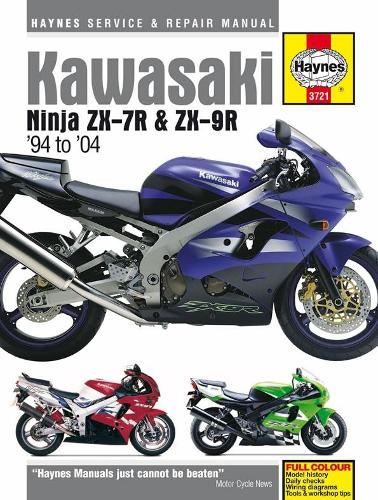 Паперова книга «Kawasaki ZX-7R & ZX-9R Ninja (94 - 04)», автор Haynes Publishing - фото №1