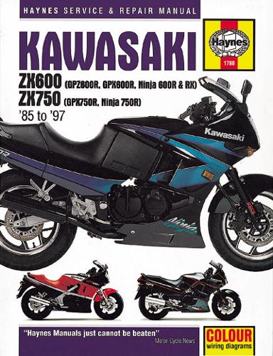 Бумажная книга «Kawasaki ZX600 Ninja», автор Haynes Publishing - фото №1