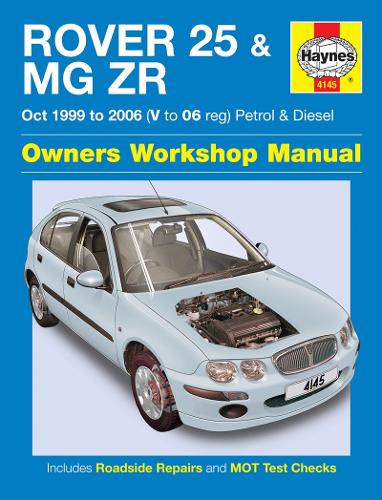 Паперова книга «Rover 25 & MG ZR Petrol & Diesel (Oct 99 - 06) Haynes Repair Manual», автор Haynes Publishing - фото №1