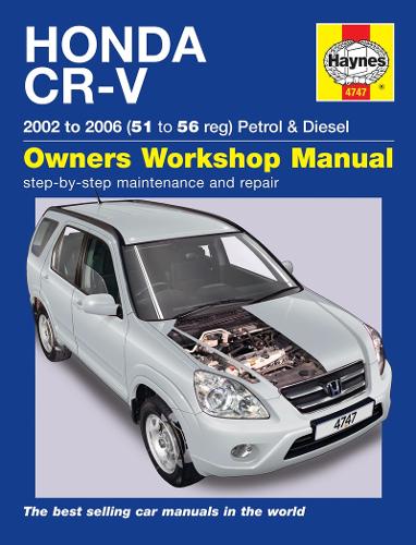 Паперова книга «Honda CR-V Petrol & Diesel (02 - 06) Haynes Repair Manual», автор Haynes Publishing - фото №1