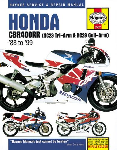 Бумажная книга «Honda CBR400RR Fours (88 - 99)», автор Haynes Publishing - фото №1