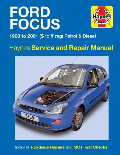 Бумажная книга «Ford Focus Petrol & Diesel (98 - 01) Haynes Repair Manual», автор Haynes Publishing - фото №1