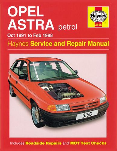 Бумажная книга «Opel Astra Petrol», автор Haynes Publishing - фото №1