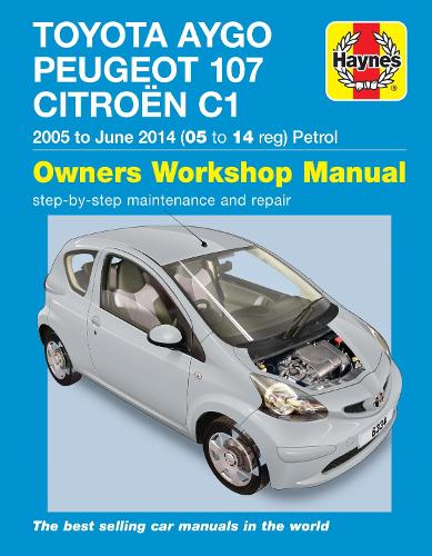 Бумажная книга «Toyota Aygo, Peugeot 107 & Citroen C1 Petrol ('05-June'14) 05 To 14», автор Питер Гилл - фото №1