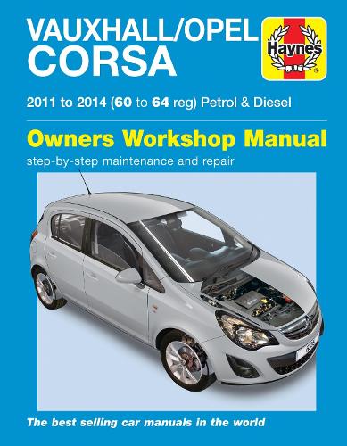 Бумажная книга «Vauxhall/Opel Corsa petrol & diesel (11-14) 60 to 64 Haynes Repair Manual», автор Джон Мид - фото №1