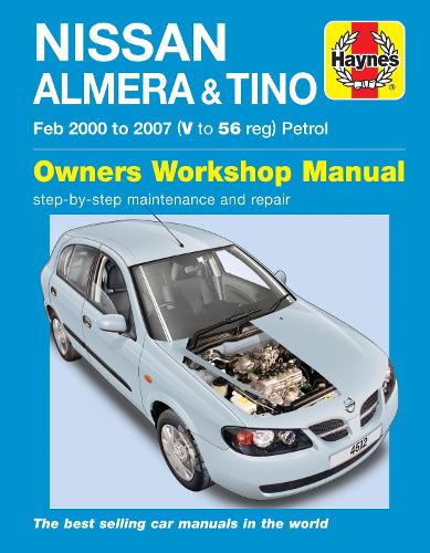Бумажная книга «Nissan Almera & Tino Petrol (Feb 00 - 07) Haynes Repair Manual», автор Haynes Publishing - фото №1