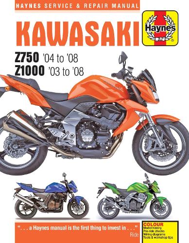 Паперова книга «Kawasaki Z750 & Z1000 (03 - 08)», автор Haynes Publishing - фото №1