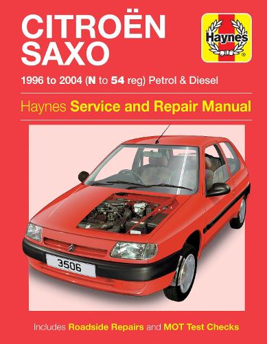 Бумажная книга «Citroen Saxo Petrol & Diesel (96 - 04) Haynes Repair Manual», автор Haynes Publishing - фото №1