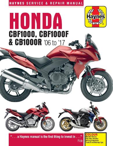 Бумажная книга «Honda CBF1000 & CB1000R ('06 To '16)», автор Мэтью Кумбс - фото №1