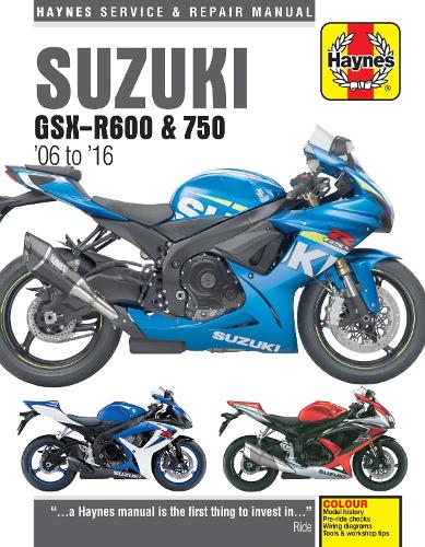 Паперова книга «Suzuki GSX-R600 & 750 (06 - 16)», автор Метью Кумбс - фото №1