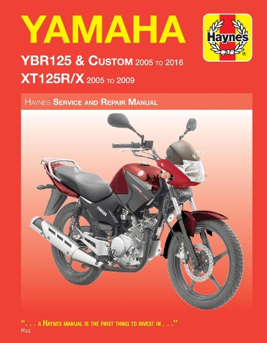 [object Object] «Yamaha YBR125 (05 - 16) & XT125R/X (05 - 09) Haynes Repair Manual», автор Філ Мазер - фото №1