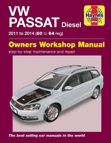 Бумажная книга «Volkswagen Passat Diesel (11-14) 60 to 64 Haynes Repair Manual», автор Джон Мид - фото №1