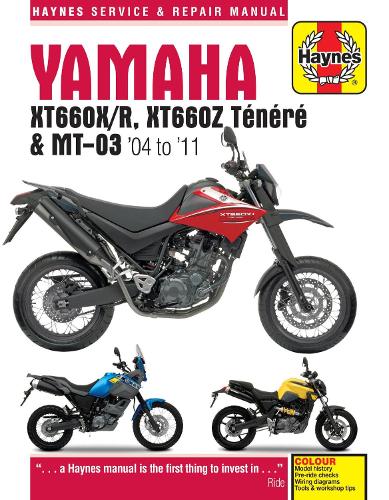 Паперова книга «Yamaha XT660 & MT-03 (04 - 11) Haynes Repair Manual: 2004-2011», автор Haynes Publishing - фото №1
