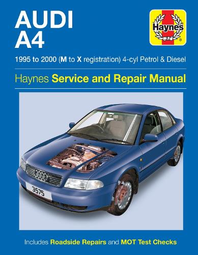 Паперова книга «Audi A4 Petrol & Diesel (95 - 00) Haynes Repair Manual: 95-00», автор А. К. Легг - фото №1