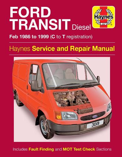 Бумажная книга «Ford Transit Diesel (86 - 99) C to T», автор Haynes Publishing - фото №1