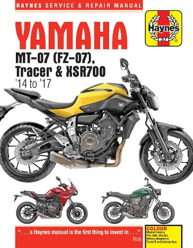 [object Object] «Yamaha MT-07, Tracer & XSR700 (14 to 17) Haynes Repair Manual», автор Метью Кумбс - фото №1