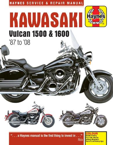 Паперова книга «Kawasaki Vulcan 1500 & 1600 (87-08)», автор Haynes Publishing - фото №1