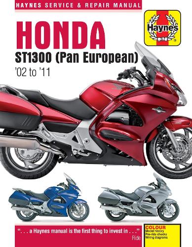 Паперова книга «Honda ST1300 Pan European (02 - 11)», автор Haynes Publishing - фото №1