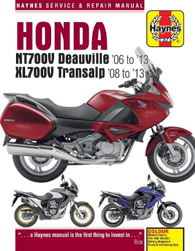 Паперова книга «Honda NT700V Deauville & XL700V Transalp: (06 - 13)», автор Метью Кумбс - фото №1